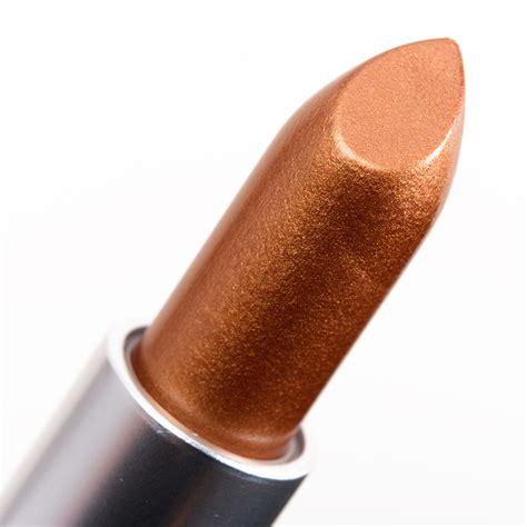 mac bronze lipstick|mac bronze shimmer lipstick dupe.